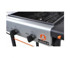 Barbecue gaz Laguiole 2 brûleurs + Pack 6 accessoires