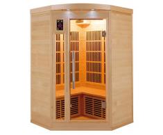 items-france APOLLON 2/3 PL - Sauna infrarouge apollon 2/3 places 120x120x190cm