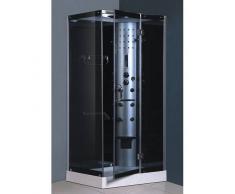 items-france KALOUA - Cabine de douche hydromassante 100x80x213