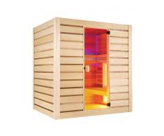 items-france HYBRID COMBI 4PL - Sauna hybride combi infrarouge & vapeur 4 pl...