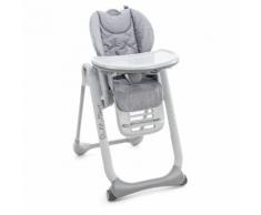 Chaise haute Polly 2 Start Happy Silver - CHICCO