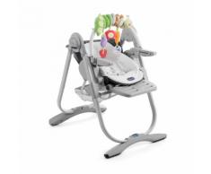 Chaise haute Grise Polly Magic - CHICCO