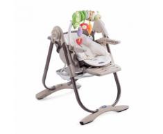Chaise haute Taupe Polly Magic - CHICCO