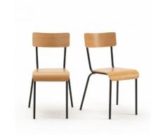 Chaise écolier BIFACE (lot de 2) - La Redoute Interieurs