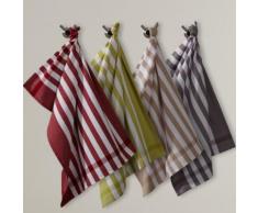 Torchons rayés tissés teints (lot de 2) - La Redoute Interieurs