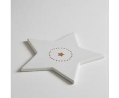 Dessous de plat forme étoile, porcelaine, Kubler - La Redoute Interieurs