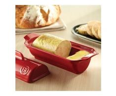 Terrine foie gras façon médaillon 24 cm grenade Emile Henry