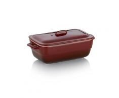 Terrine céramique 21 cm rouge