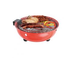Barbecue de table électrique 30 cm rouge