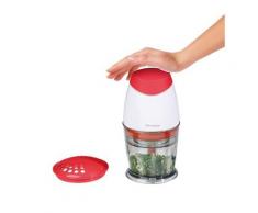 Mini Hachoir électrique rouge 25 cl 160 W Domoclip DOP118R