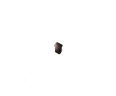simplehuman 45 litres, poubelle rectangulaire à pédale avec réserve à sacs, acier bronze foncé