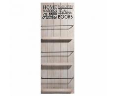 Rangement mural en bois 30 x 81 cm HOME