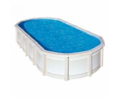 Piscine hors sol métal et résine Trigano Liberty 9,55 x 4,70 m. 1,32 m. de haut.