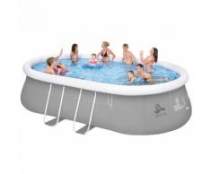 Piscine autoportante dim. 5,40 m. x 3,04 x 1,06 m. de haut.