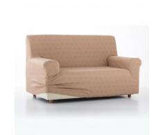 Housse fauteuil canapé extensible Gemma - beige