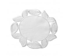 Napperon Feuillages - blanc
