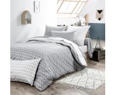Linge de lit Scandi coton - gris