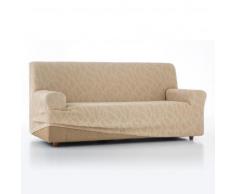 Housse fauteuil canapé extensible Alice - beige