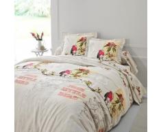Linge de lit Birdy coton - gris
