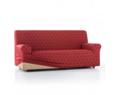 Housse fauteuil canapé extensible Gemma - terracotta