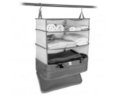 Valise penderie - gris