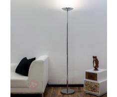 Lampadaire à éclairage indirect LED Malea brillant