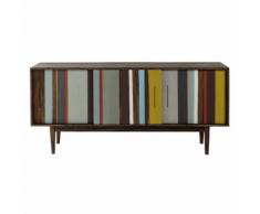 Buffet enfilade en bois de sheesham L 180 cm Neomix
