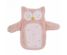 Bouillotte hibou en tissu