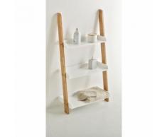 Etagère salle de bains échelle 3 plateaux, bambou, - La Redoute Interieurs