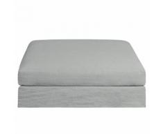 Repose-pieds Horus, toile pur lin épais - AM.PM