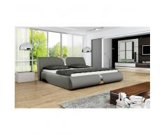 JUSThome ROUND Lit rembourré 195x239x83 Gris