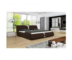 JUSThome ROUND Lit rembourré 155x239x83 Brun