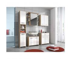 JUSThome Nemo Ensemble de salle de bain Chene Blanc