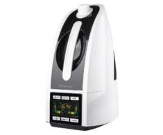 Humidificateur d'air Air humidifier with hygrometer 30 w 30 m³ 4.5 l blanc noir medisana 60068 - Santé et soins