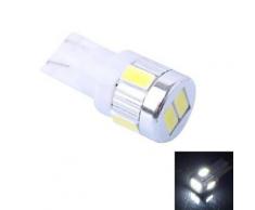 Lampe d'éclairage d'intérieur à Led à support T10, Couleur de lumière Blanc-Froid, Puissance 2W, 6 Led x5630smd - Ampoules à LEDs