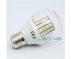 Ampoule LED 4G 60 LEDs SMD 3W éclairage naturel E27 - Ampoules à LEDs