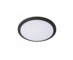 Lucide - Plafonnier extérieur rond Oras LED IP54 - Noir - Eclairage extérieur