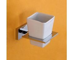 Porte-verres en céramique de type moderne pour brosse à dents et dentifrice - Accessoires de bain
