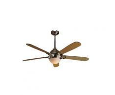 Ventilateur de plafond avec lumière Lugano 2 coloris - HUNTER - GU_Lugano - Chauffage et ventilation