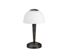 Trio Leuchten 529990124 Lampe Avec 1 Ampoule Led 5 W Et 1 Variateur Pour 3 Niveaux D'intensité Lumineuse Métal Vieilliverre Dép - Appliques et spots