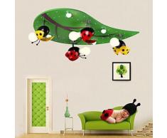 Plafonnier LED en Bois pour chambre d'enfants - Suspensions et plafonniers