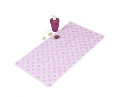 Tapis antidérapant moderne en PVC 40 x 70 cm Violet - Accessoires de bain
