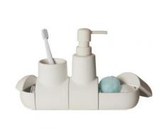 Set D'Accessoires Salle De Bains Blanc Porcelaine Blue Lagoon Seletti - Accessoires de bain