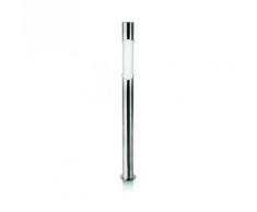 Philips 163424716 luminaire extérieur bamboo potelet acier inox 1 x 11 w - Eclairage extérieur