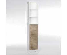 Colonne de salle de bain - Bois - Blanc - Accessoires de bain