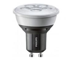 Spot led GU10 5,3 watt dimmable (eq. 50 watt) - Philips - Couleur eclairage - Blanc chaud 2700°K - Ampoules à LEDs