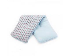 Bandeau Relaxant Bouillotte Polaire Bleu - Relaxation et massage