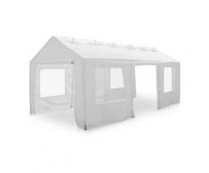 Blumfeldt Lofty Palace Pavillon Tente de réception 3x6m PE Réfractaire Auvent Ventilation - Décoration murale