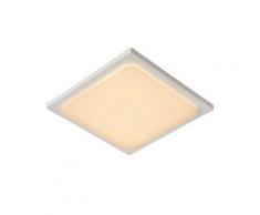 Lucide - Plafonnier extérieur carré Oras LED IP54 - Blanc - Eclairage extérieur