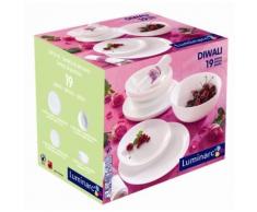 LUMINARC 9226440 SERVICE 19 PIÈCES TABLE DIWALI - couverts
